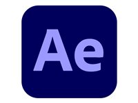 Adobe After Effects CC for Enterprise - Feature Restricted Licensing Subscription New - 1 käyttäjä - GOV - Value Incentive Plan - Taso 2 (10-49) - Win, Mac - Multi European Languages 65307121BC02B12