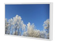 HI-ND Wall Casing PROTECT 75" Landscape - Asennuspakkaus (suojakotelo) malleihin LCD-näyttö - metalli, polykarbonaatti - valkoinen, RAL 9003 -näytön koko: 75" -kiinnitysliitäntä: enintään 600 x 600 mm - seinään asennettava malleihin LG 75UH5F-B, 75UH5F-H; Samsung QB75B, QB75R-B, QH75B, QH75R, QM75B, QM75R-B WC7500-0101-51